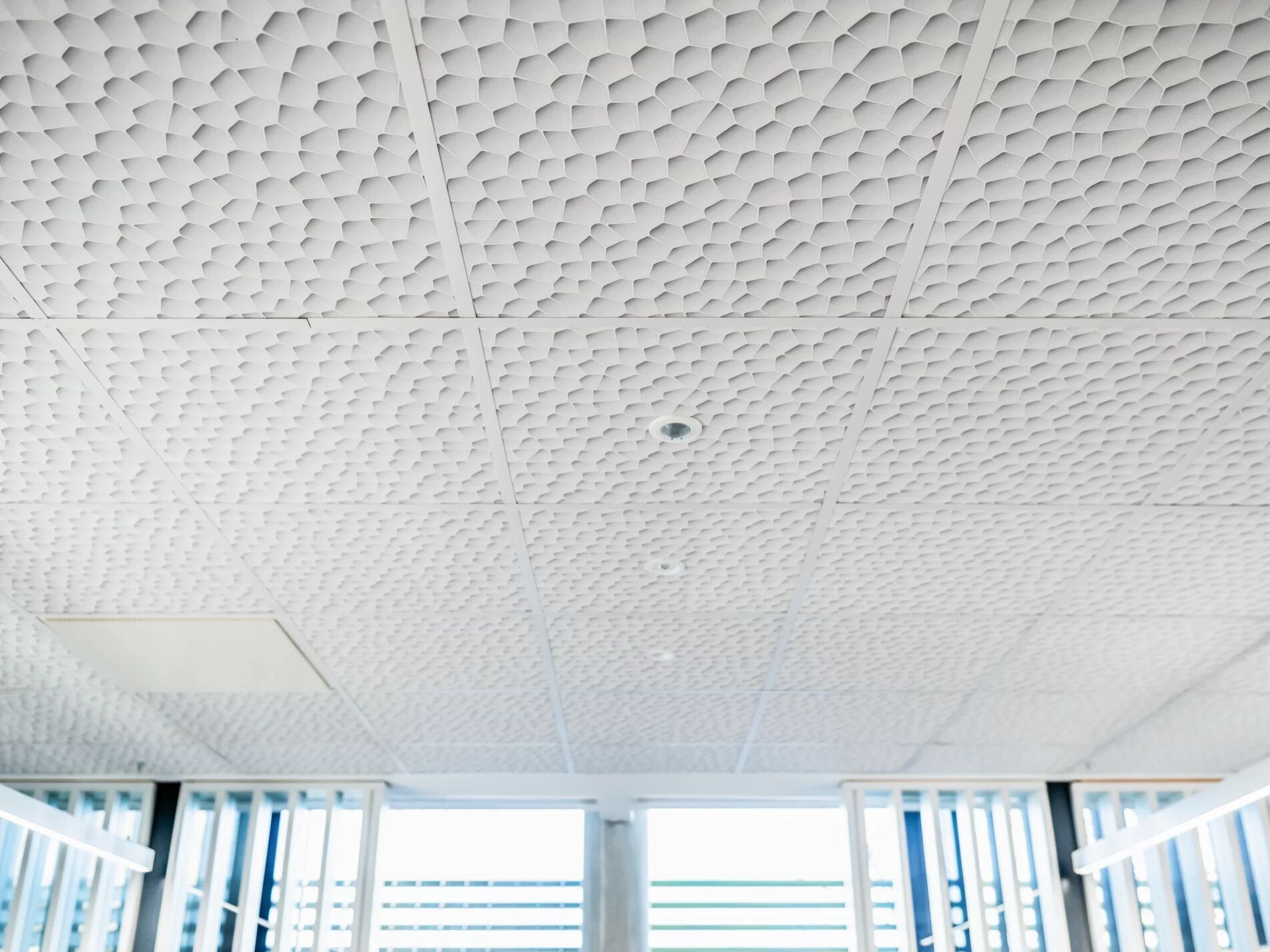 Звукопоглощающие панели из каменной ваты для подвесного потолка Sky-Tile® NIDO D'APE ARCH-00071249 - Вид №1