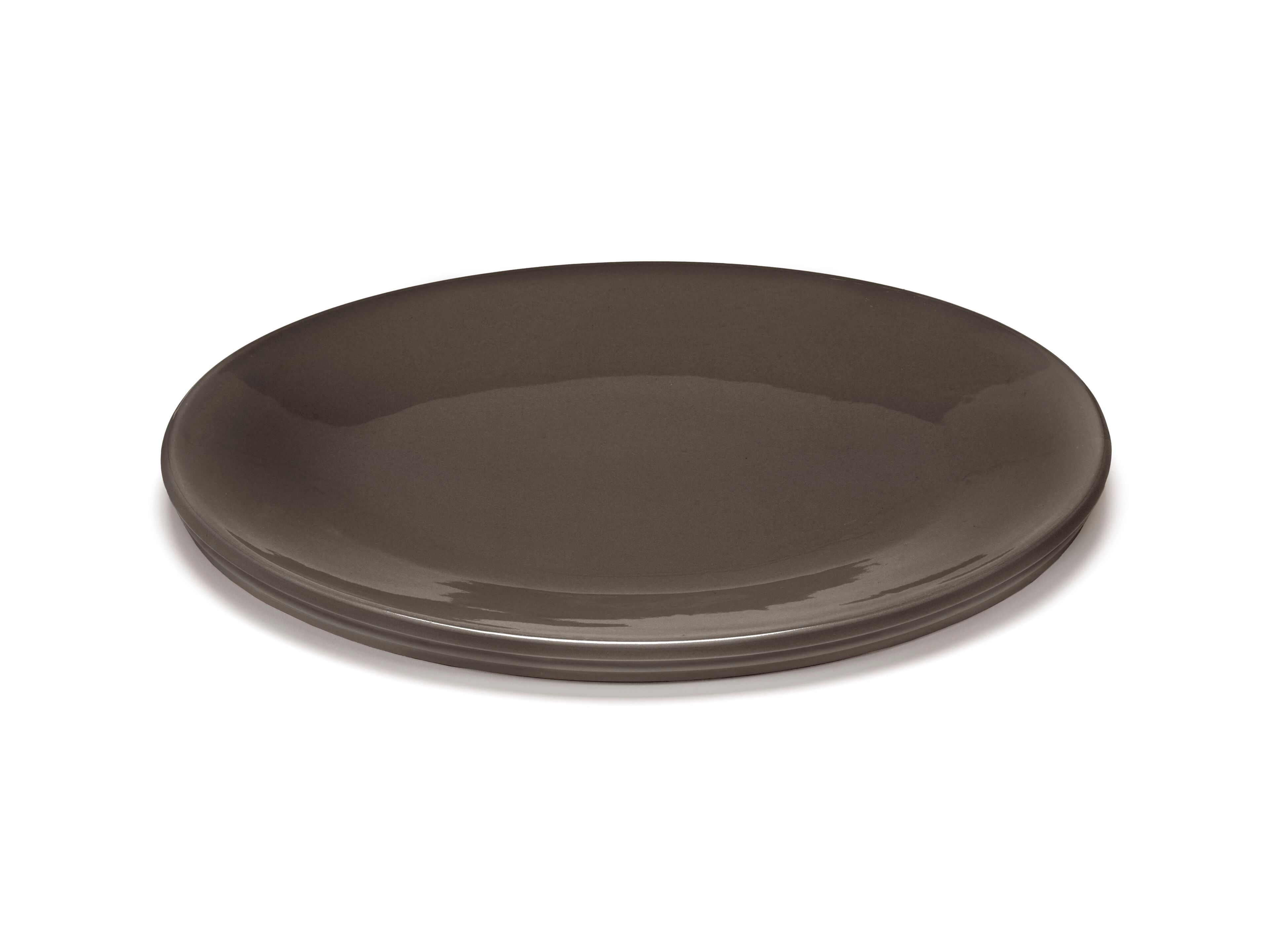 Фарфоровая овальная сервировочная тарелка Serax Dune ARCH-00098409 - Вид №1