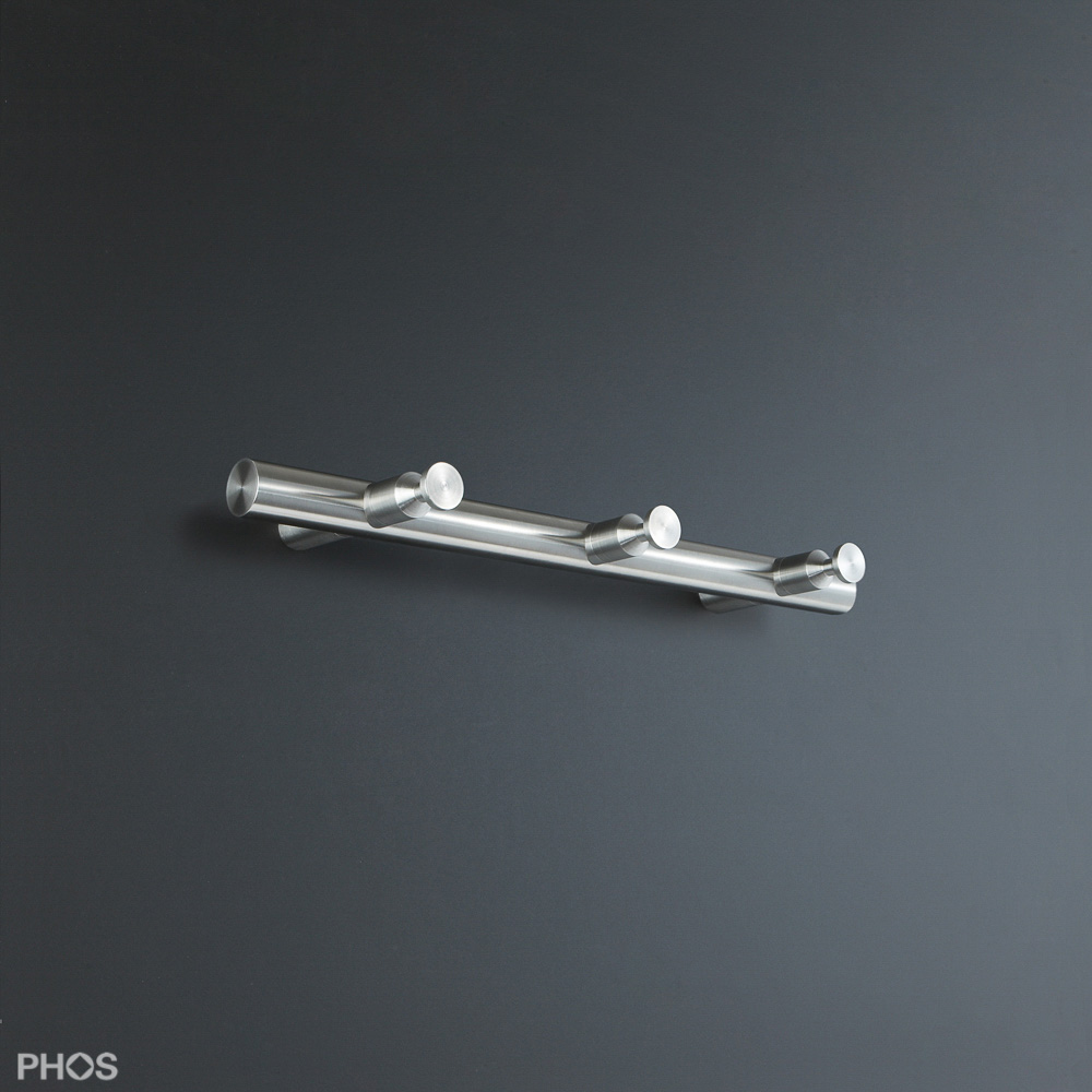 HLS3-B Полотенцесушитель с 3 крючками PHOS 