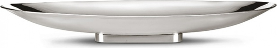10553700 Schiavon Блюдо для центра стола овальное 73см "Контемпоранео" (посеребрение) Посеребрение 