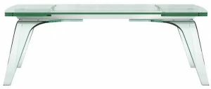 Roche Bobois Раздвижной стол из закаленного стекла Les contemporains