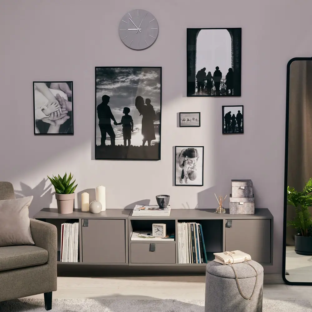 Фоторамка Kreaforta Lila черная 40×50 см для интерьерного декора 89398528 STLM-1583345 - Вид №7