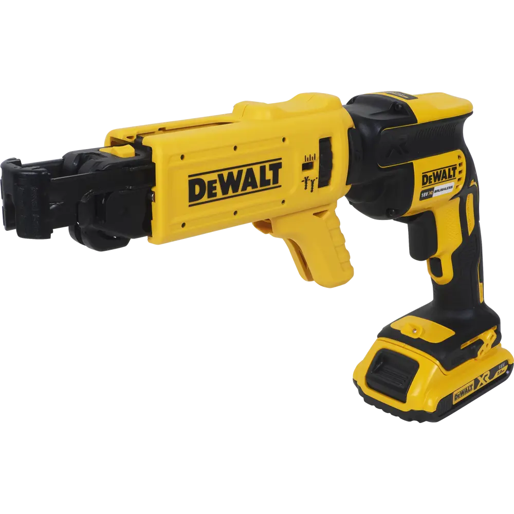 Шуруповерт бесщеточный аккумуляторный по гипсокартону DeWalt DCF620D2K-QW, 18 В Li-ion 2х2 Ач 18787631 STLM-2172312 