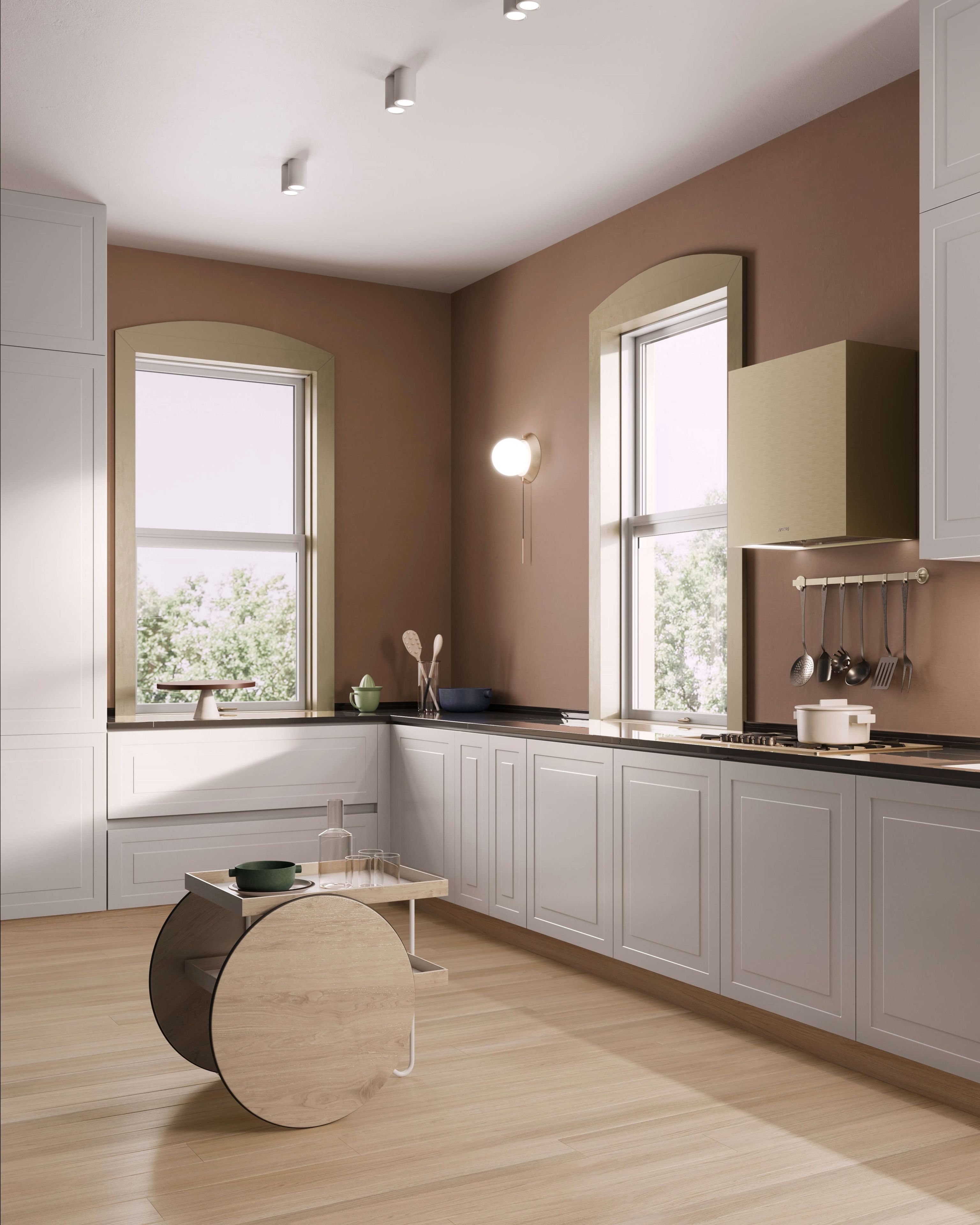 Кухня в классическом стиле на заказ GAROFOLI Custom Kitchens ARCH-00080704 - Вид №3