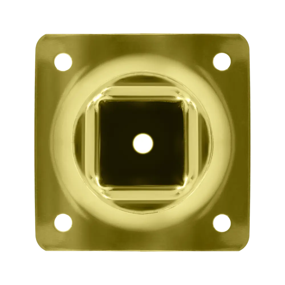 Ножка для мебели квадратная Edson 400x25x25 мм сталь золото STLM-2093139 - Вид №6