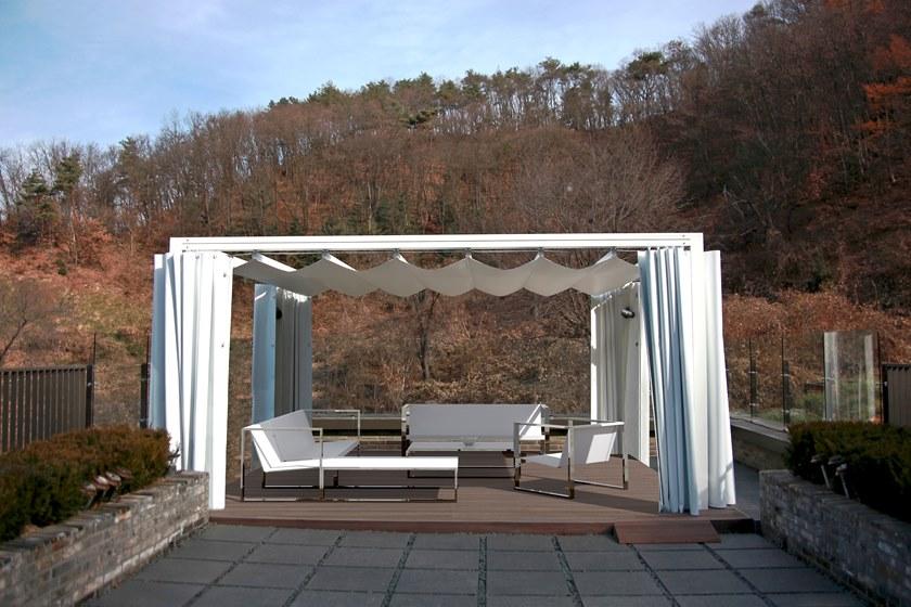 Giulio Barbieri Самонесущая пергола из алюминия и ПВХ со сдвижной крышкой sun-id-1444041 - Вид №6