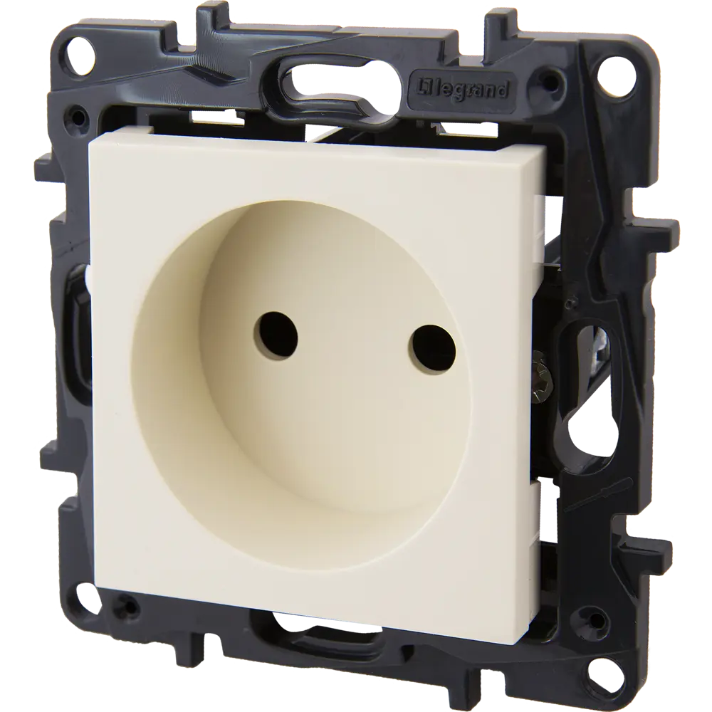82064597 Розетка встраиваемая Legrand Structura без заземления, цвет слоновая кость STLM-0018588 - Вид №2