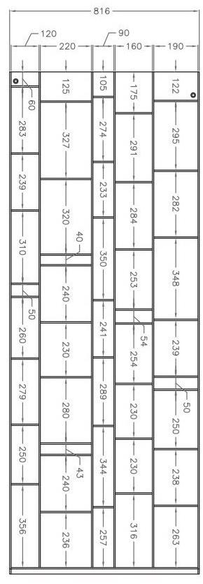 MDF Italia Модульный книжный шкаф из древесного волокна Random sun-id-1354296 - Вид №5
