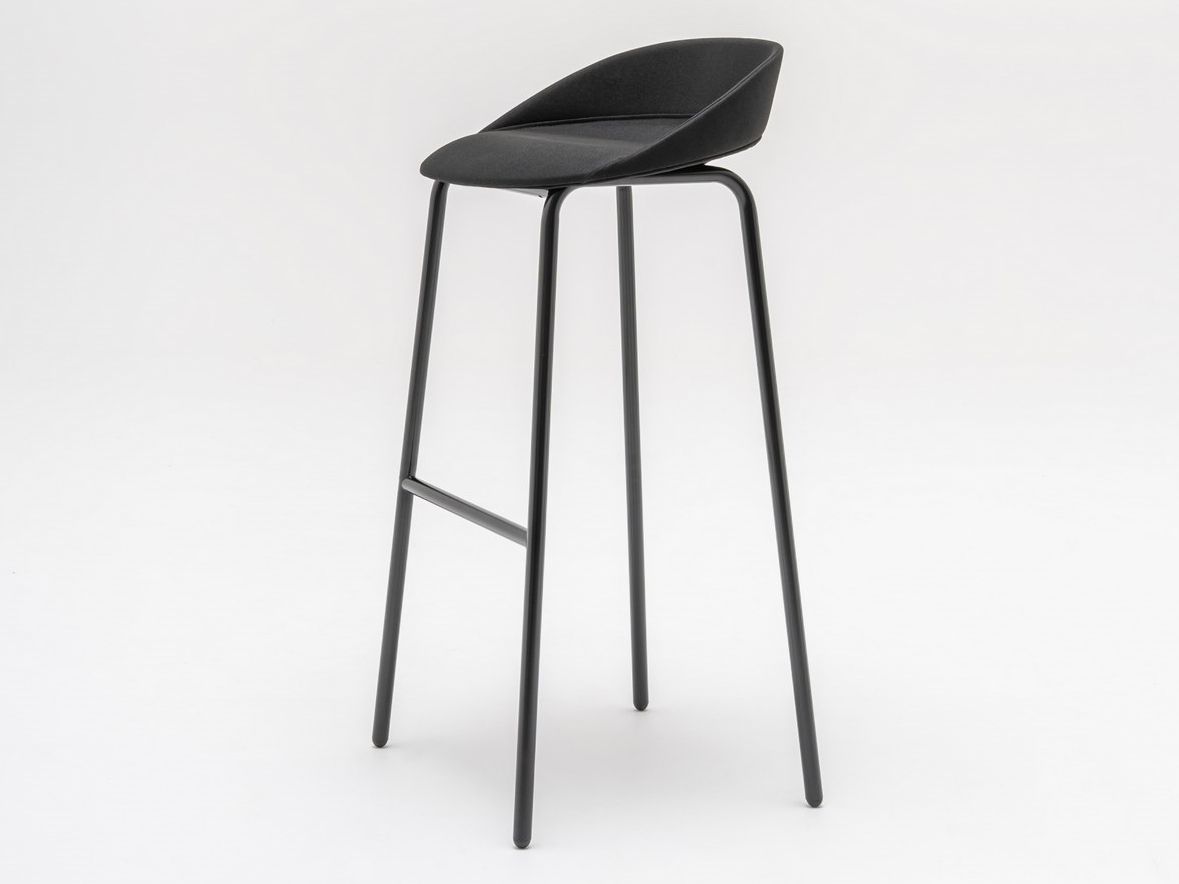 Высокий тканевый стул с подставкой для ног MDD команда ARCH-00051443 - Вид №14