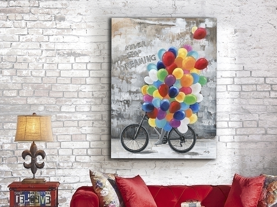 099077 Картина акрил 90x120 Schuller Dreaming - Вид №3