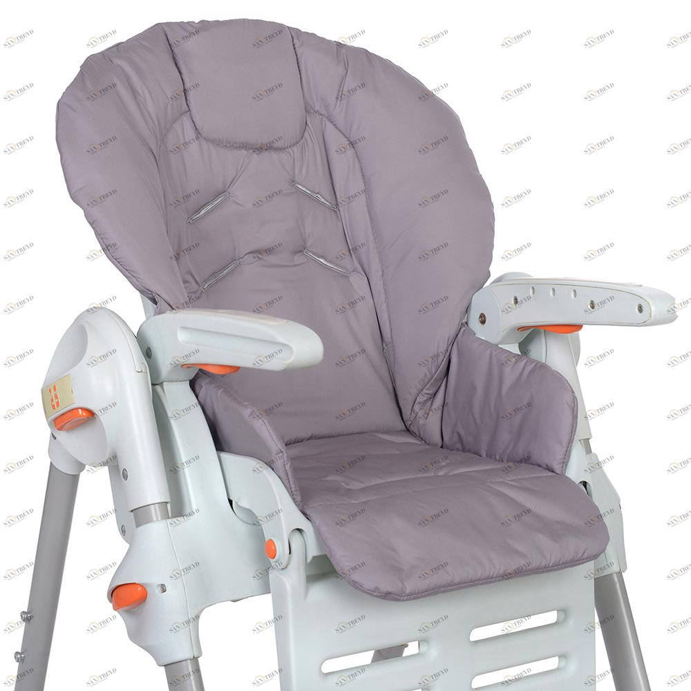 Съемный чехол для стульчика для кормления Gray (водостойкое покрытие) VAMVIGVAM  281616 Серый Santreyd 