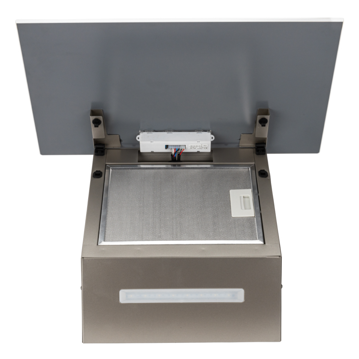 9081195 Вытяжка наклонная Simfer 8650SM белый STDN-0102626 - Вид №3