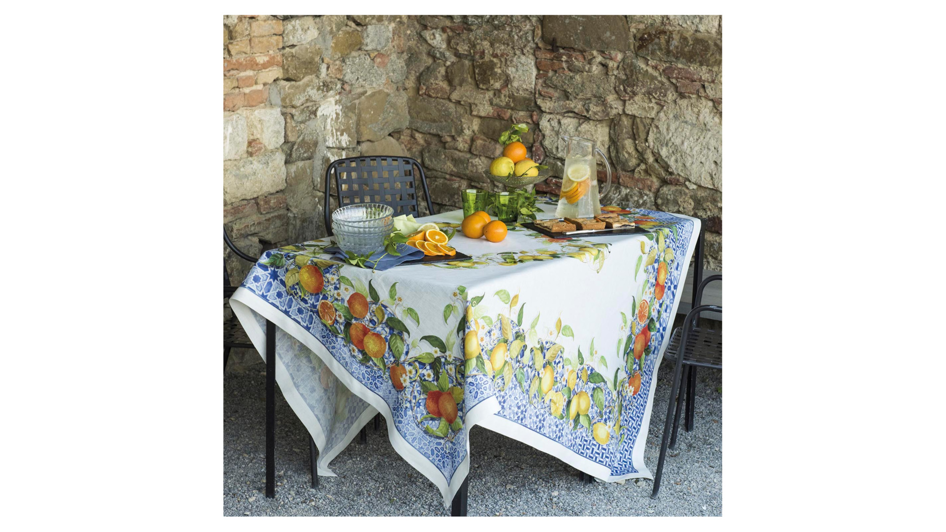 10644914 Tessitura Toscana Telerie Скатерть Tessitura Toscana Telerie "Севилья" 170x270см Ткань - Вид №2