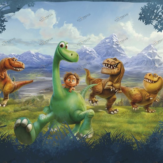 8-461-The-Good-Dinosaur Фотообои Komar Disney 2.54х3.68 м 8461THEGOODDINOSAUR