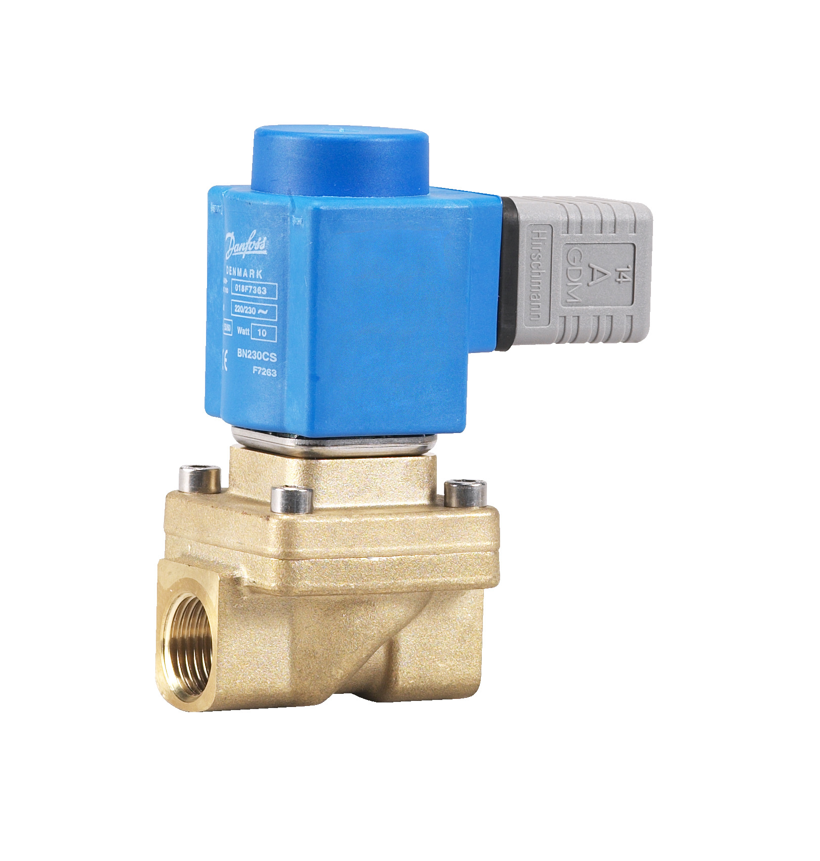 Danfoss EV250B — двухходовые электромагнитные клапаны с принудительным подъемом Клапан электромагнитный EV250B 032U5351  - Вид №16