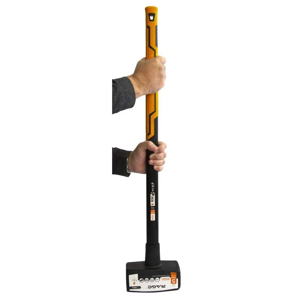 Кувалда RAGE 8000 г с фиберглассовой рукояткой и антивибрационной системой 83230916 STLM-0039641 - Вид №6