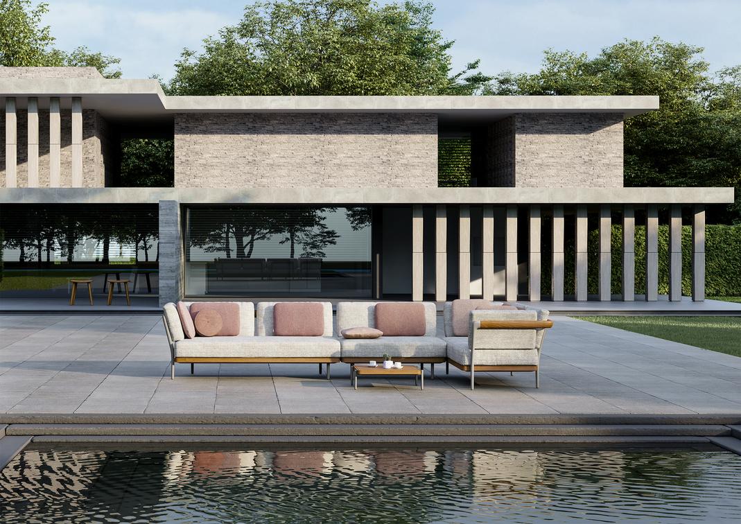 Уголок кремень teak Manutti Flex MNST523 - Вид №3