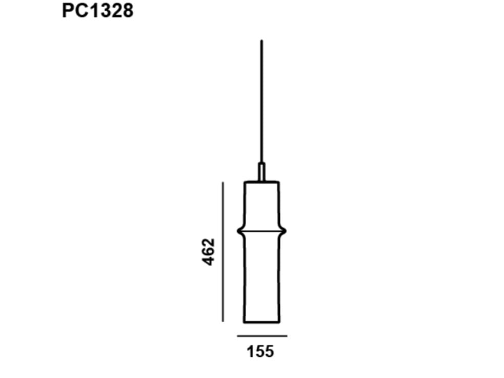 Опаловое стекло ручной работы светодиодный подвесной светильник BROKIS Бамбуковый лес ARCH-00149617 - Вид №38