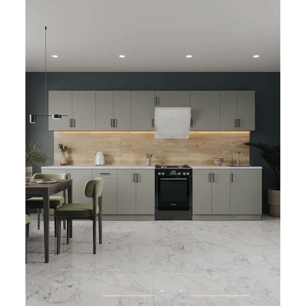 Угол для кухонного шкафа Нарбус 4x67.3 см ЛДСП цвет серый Santreyd STLM-2166983 - Вид №5