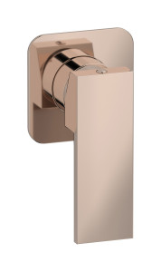 Внешние части встроенного смесителя на 1 потребителя WE ARE IB ru300rs Rose Gold Rubacuori