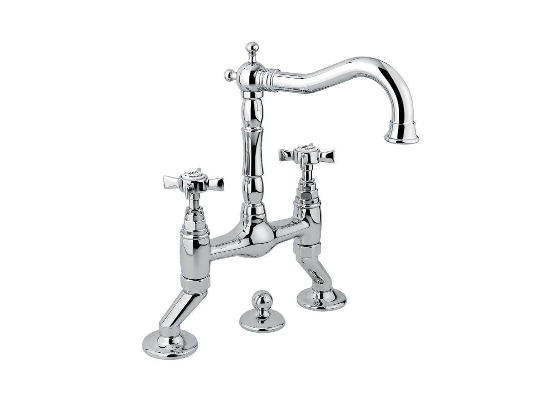 Смеситель для раковины из хромированной латуни Bugnatese PRINCETON ARCH-00048130 - Вид №1