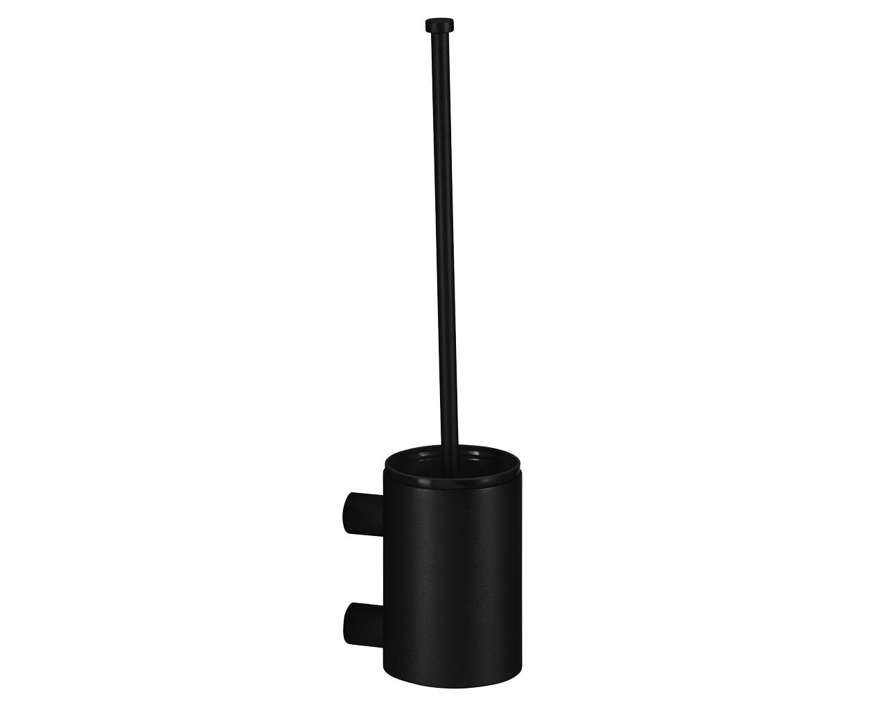 GSC351 Ерш для унитаза с настенной ручкой, короткая трубка, STELLA BLACK LINE, черный Merida  - Вид №3