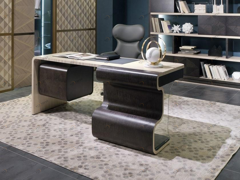 Carpanelli Деревянный стол с ящиками Optical skin Sc29