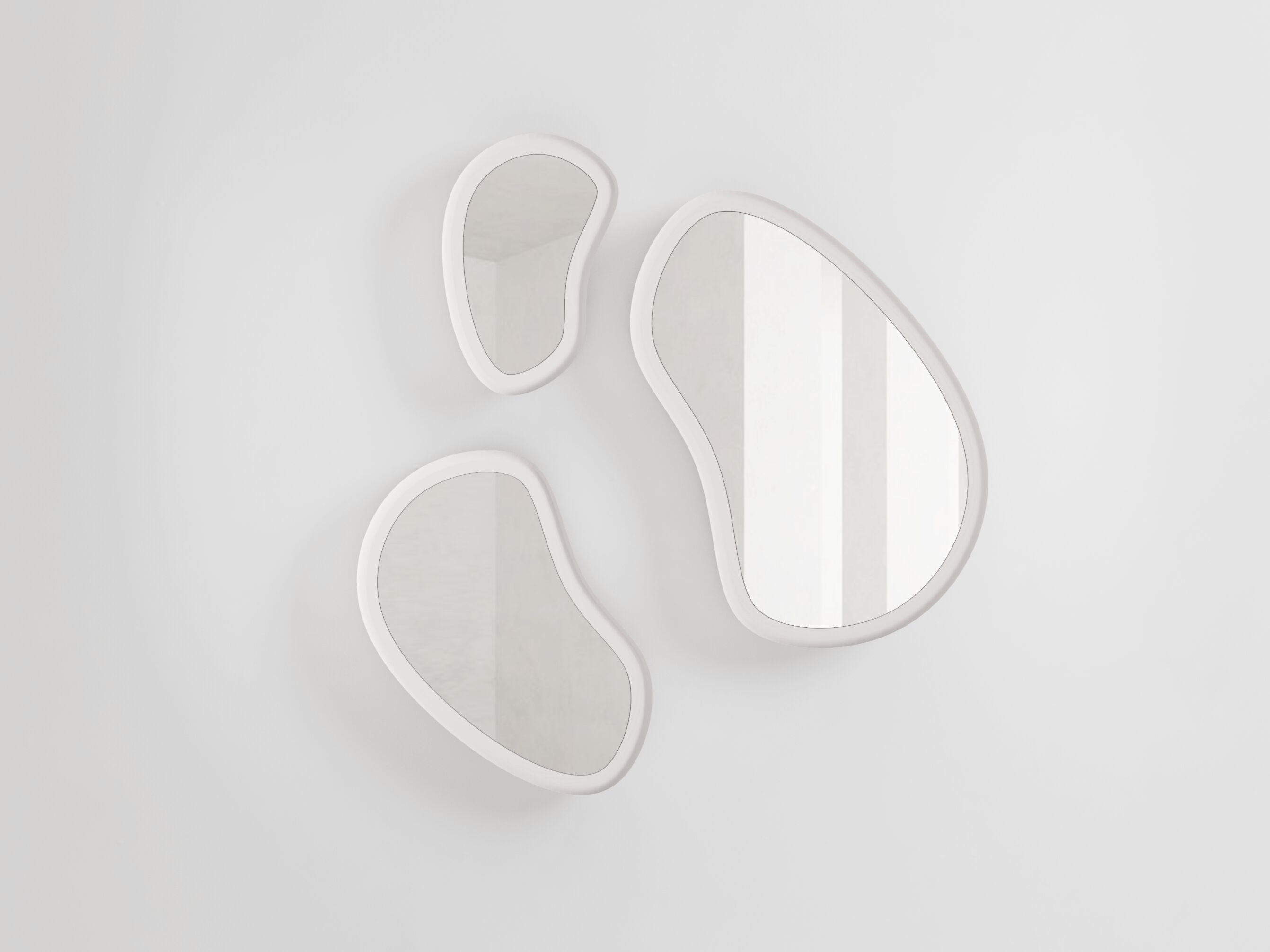 Овальное зеркало с рамой стены Secolo озера ARCH-00027360 - Вид №1