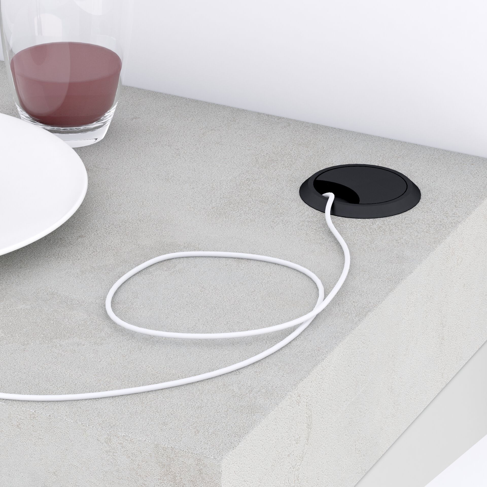 Меламинированный подвесной стол с беспроводным зарядным устройством Mobili Fiver Evolution ARCH-00066419 - Вид №14