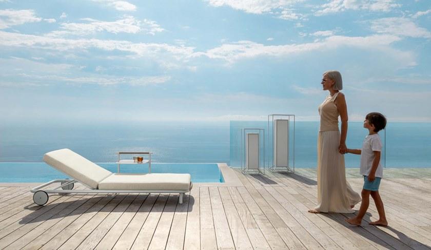 Talenti Высокий садовый столик из алюминия Coral Cortl - Вид №2