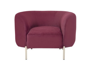 Тканевое кресло с подлокотниками