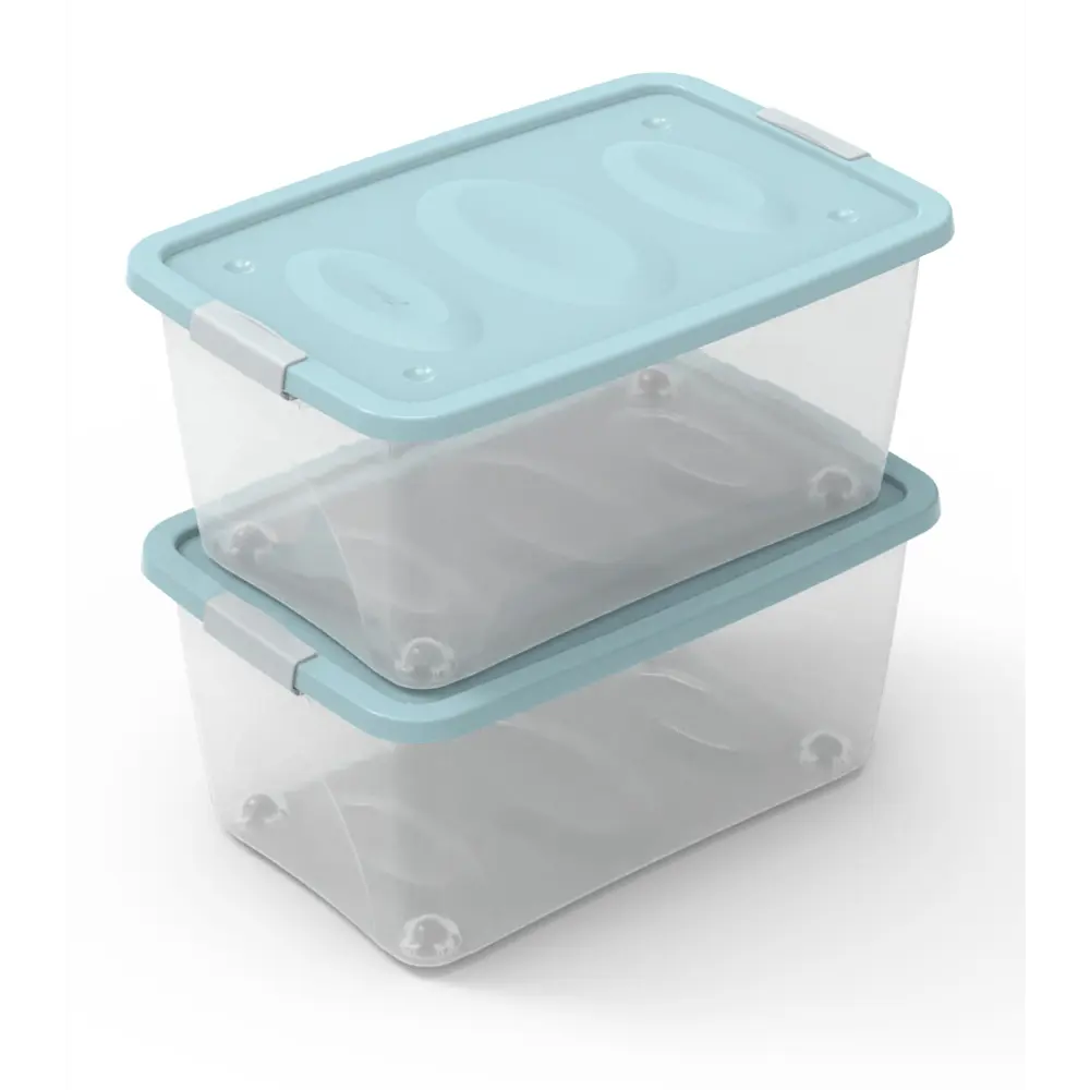 Универсальный контейнер MARTIKA Астело с крышкой и колесами 18540321 Ящик STLM-0011179 - Вид №19