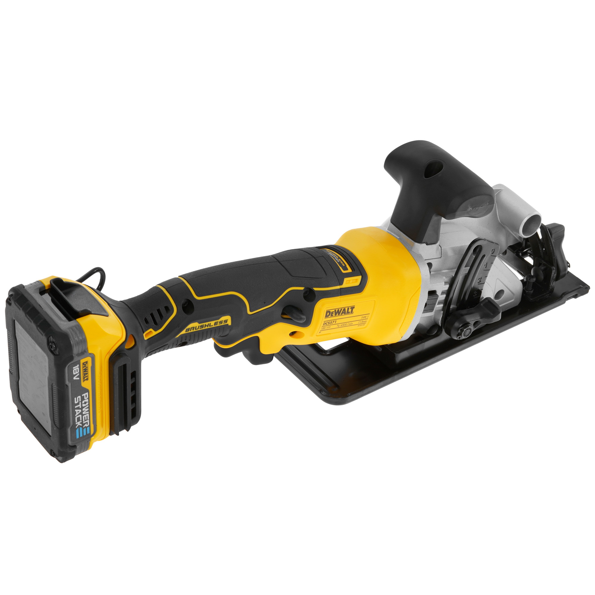 Пила дисковая DeWalt DCS571E1T XR FLEXVOLТ 18/54V 9014039 STDN-0071827 - Вид №2