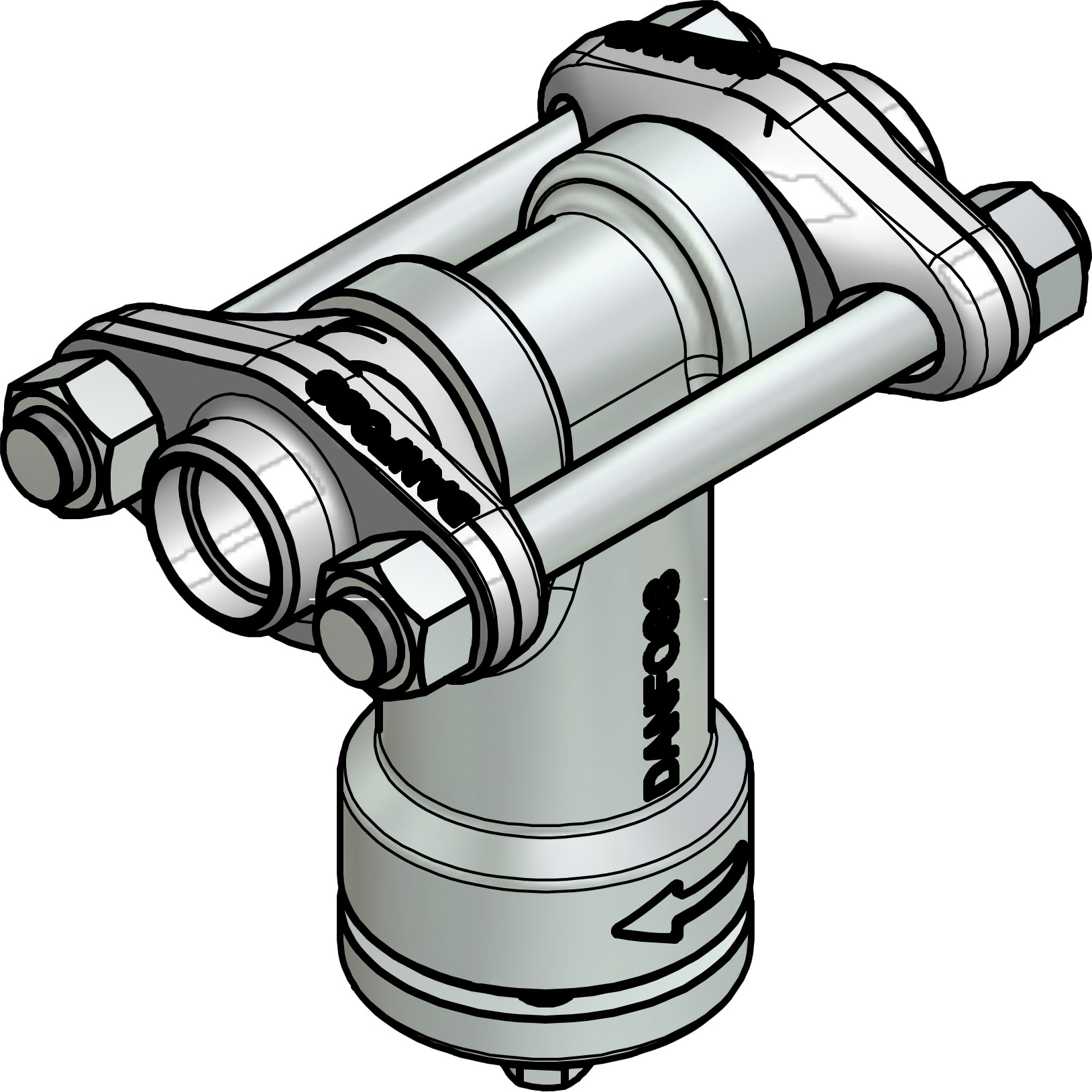 Danfoss FA — сетчатый фильтр с фланцевым присоединением FA 20 Фильтр 006-0074  - Вид №12