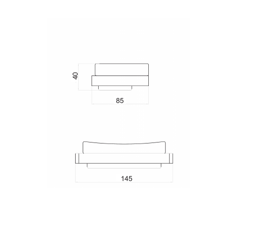 PE500101015 Мыльница Webert Pegaso - Вид №1
