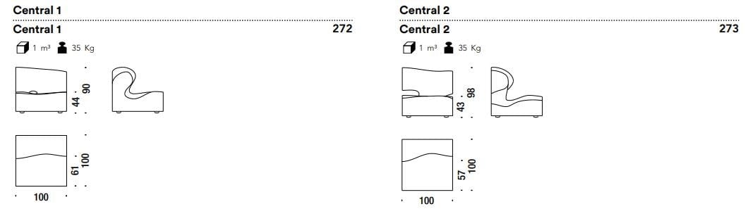 Модульный диван MOROSO Misfits ARCH-00044745 - Вид №3