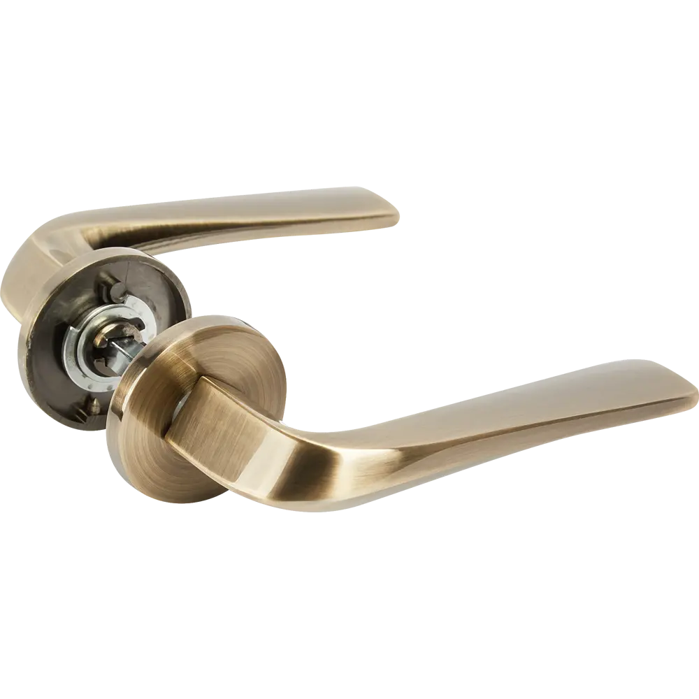 Дверные ручки Fuaro Spark, без запирания, цвет бронза 85202858 STLM-2086611 