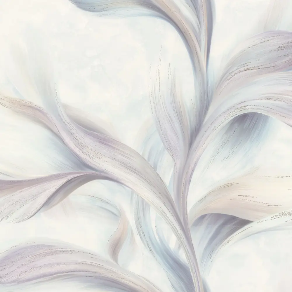 Флизелиновые обои Артекс Боттега серые с растительным рисунком 1.06 м 89409512 STLM-1576596 - Вид №1