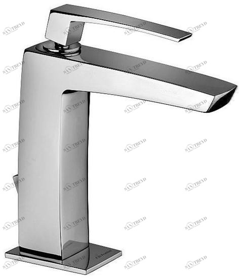 Rubinetterie Frattini Смеситель для раковины, однорычажный, со сливом Luce sun-id-1362122