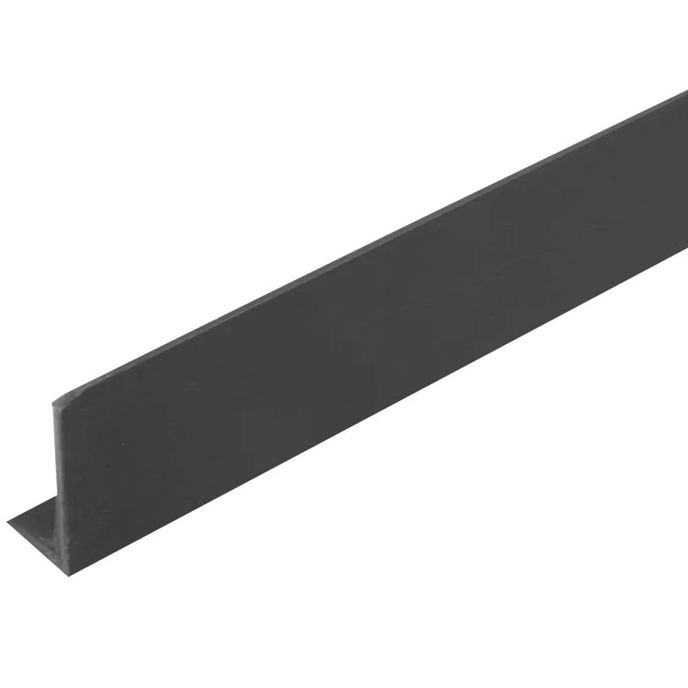 Уголок ПВХ 20x10x1.5x1000 мм цвет черный 10893287 STLM-2056692 GAH ALBERTS 