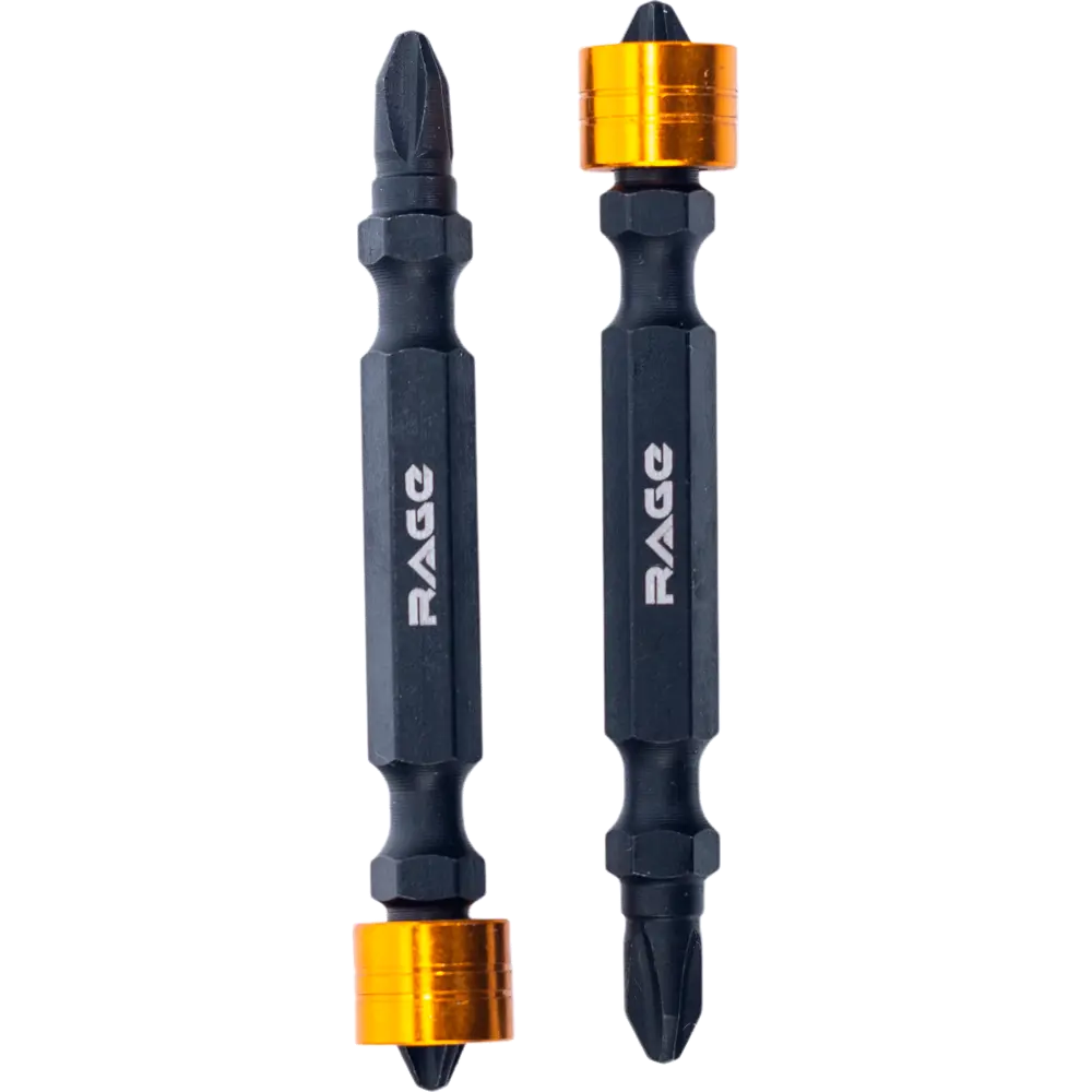 Магнитная бита Rage с ограничителем глубины PH2 65 мм, 2 шт 89420849 STLM-1569984