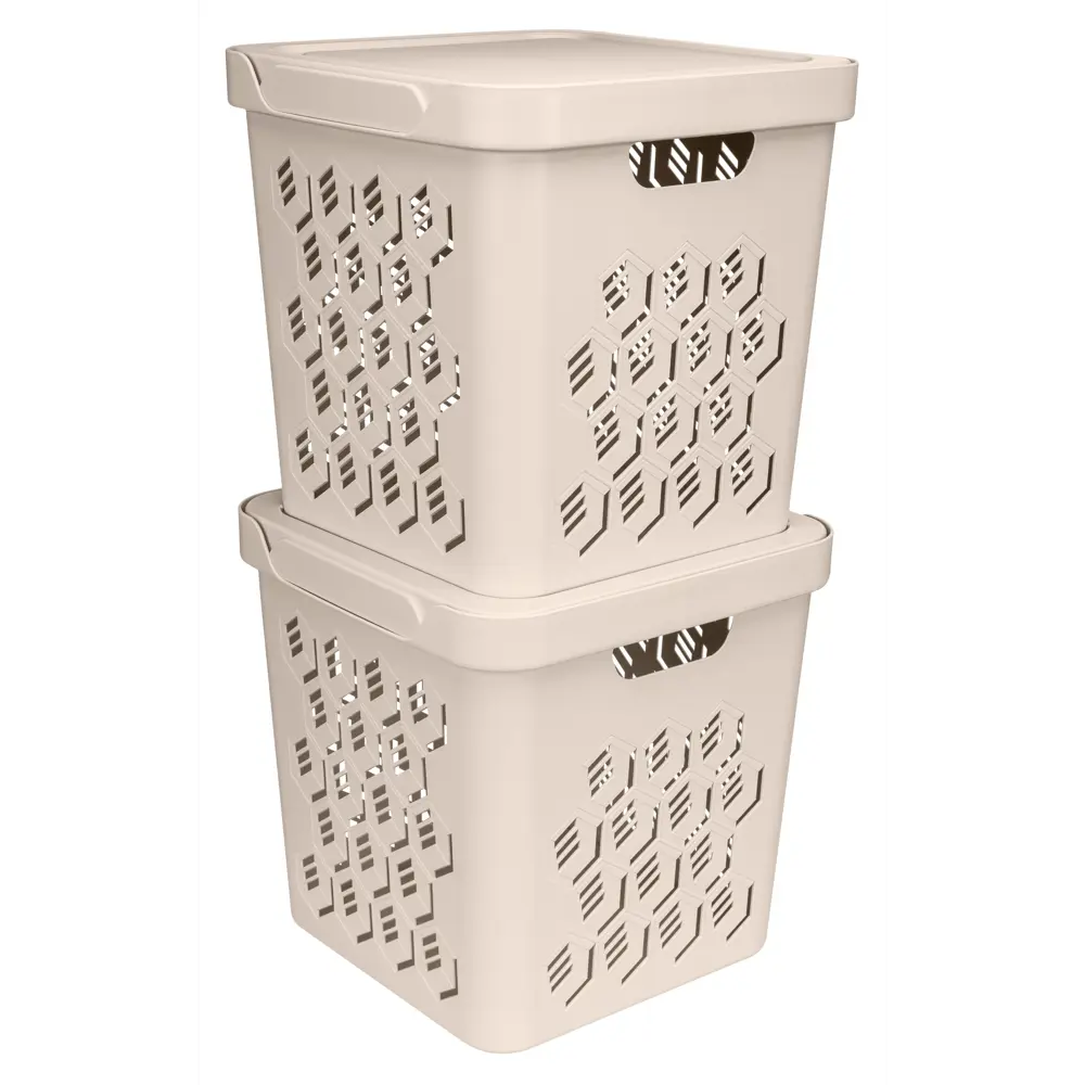 Ящик Santreyd DeLUXE с крышкой для систем хранения 18 л 82679370 Econova STLM-1085048 - Вид №3