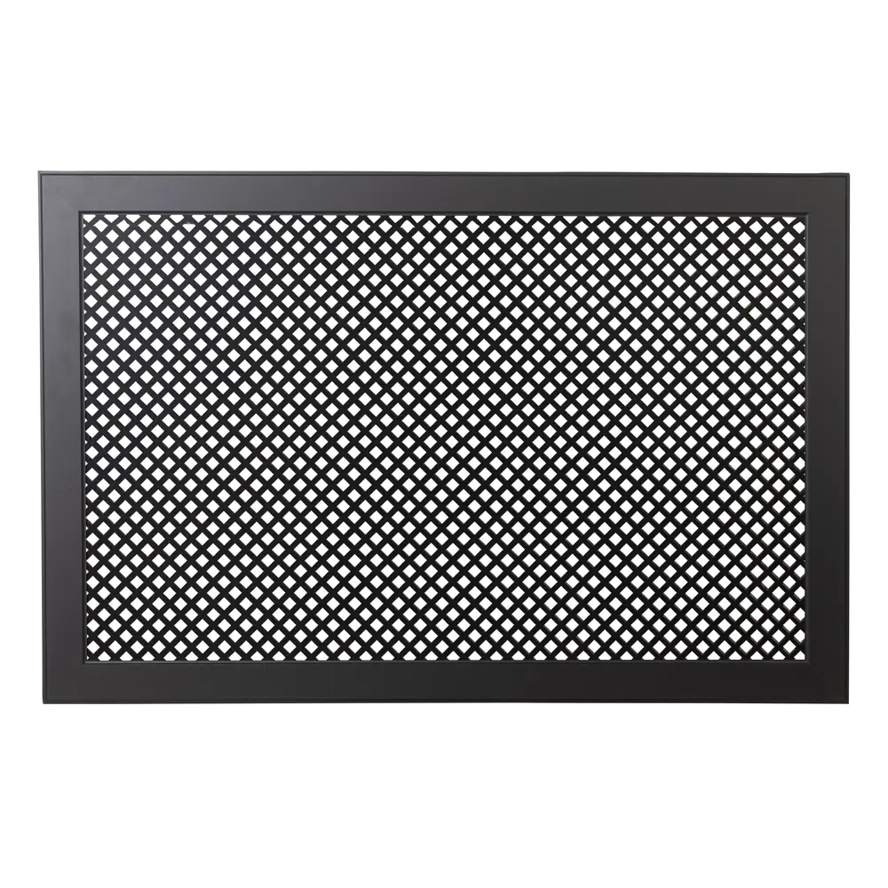 Экран для радиатора ЛАЙТ 90x60 см черный МДФ 89373869 STLM-1530354