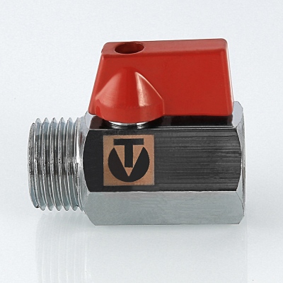 VT.331.N.04 Кран шаровой MINI с внутренней/наружной резьбой Valtec 1/2"  - Вид №8