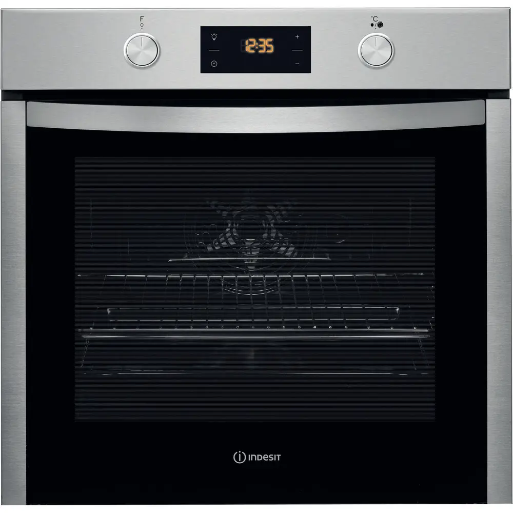 Духовой шкаф INDESIT IFW 5844 JH IX 59.5x59.5x57 см нержавеющая сталь 82003870 STLM-2011579  - Вид №1
