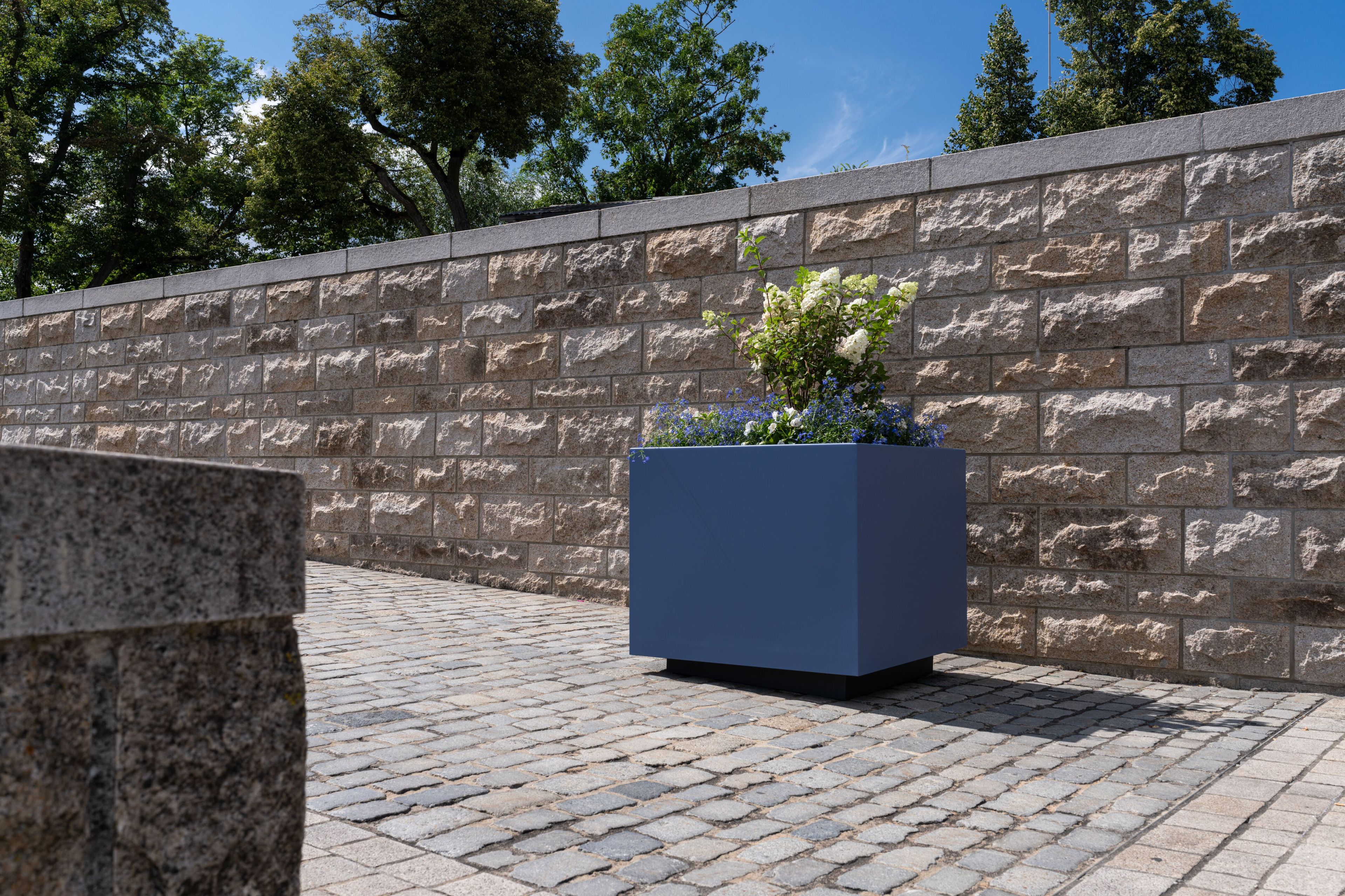 Прямоугольная плантатор из нержавеющей стали BENKERT BANKE ARCH-00042081 - Вид №3