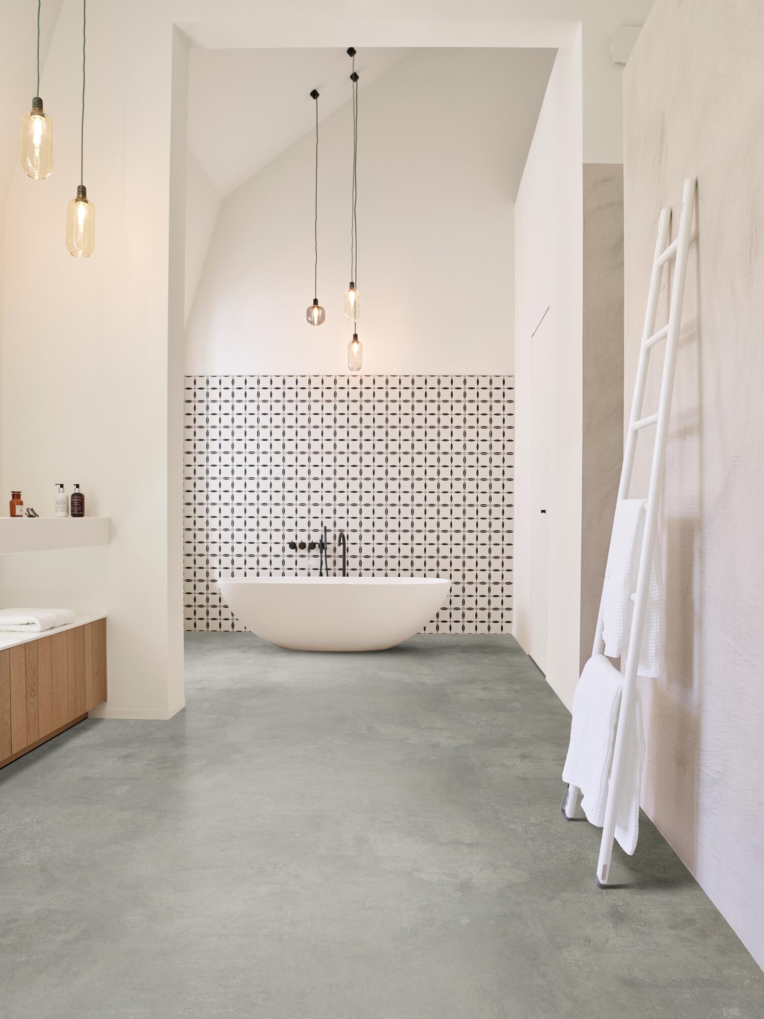 Противоскользящий виниловый пол с эффектом цемента BEAUFLOR Phonitec ARCH-00046257 - Вид №2