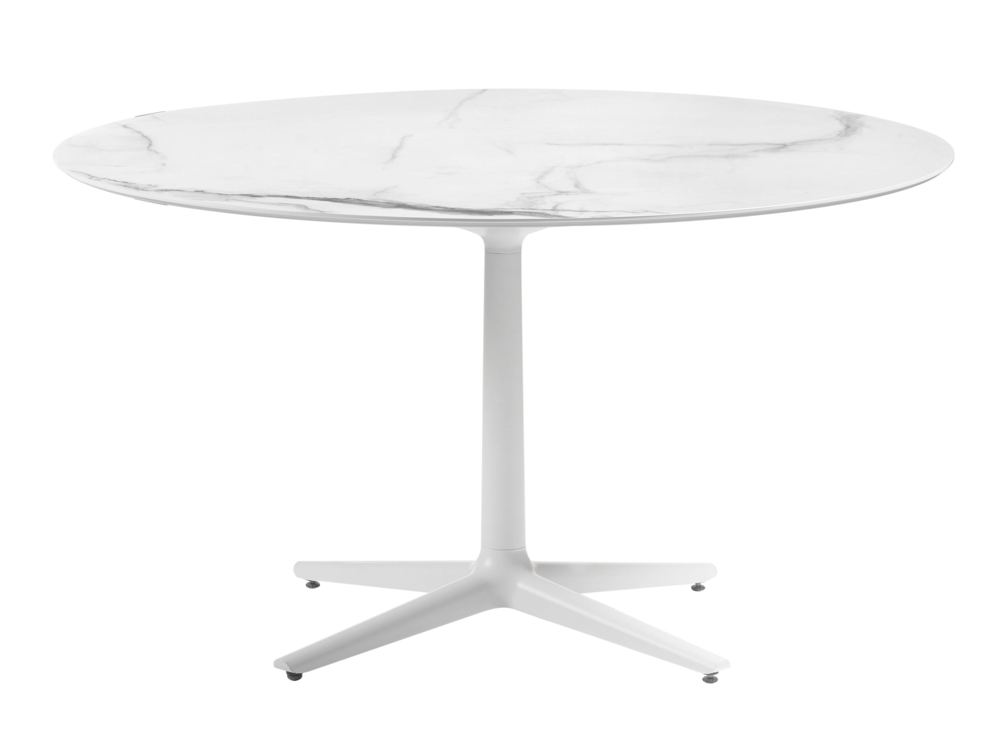 Круглый стол из керамогранита со спицами Kartell MULTIPLO ARCH-00022854