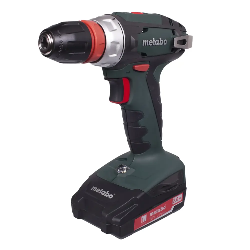 Шуруповерт Metabo BS 18 Quick, Li-ion 18 В, 2 Ач 18119093 STLM-2152536 