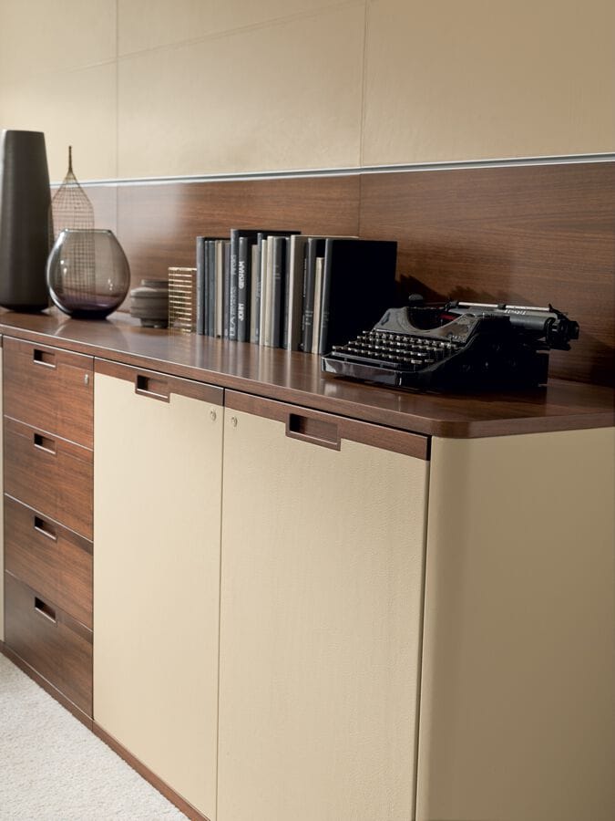 Офисный шкаф из меламиновой кожи с ящиками i 4 Mariani Аватар ARCH-00004117 - Вид №1